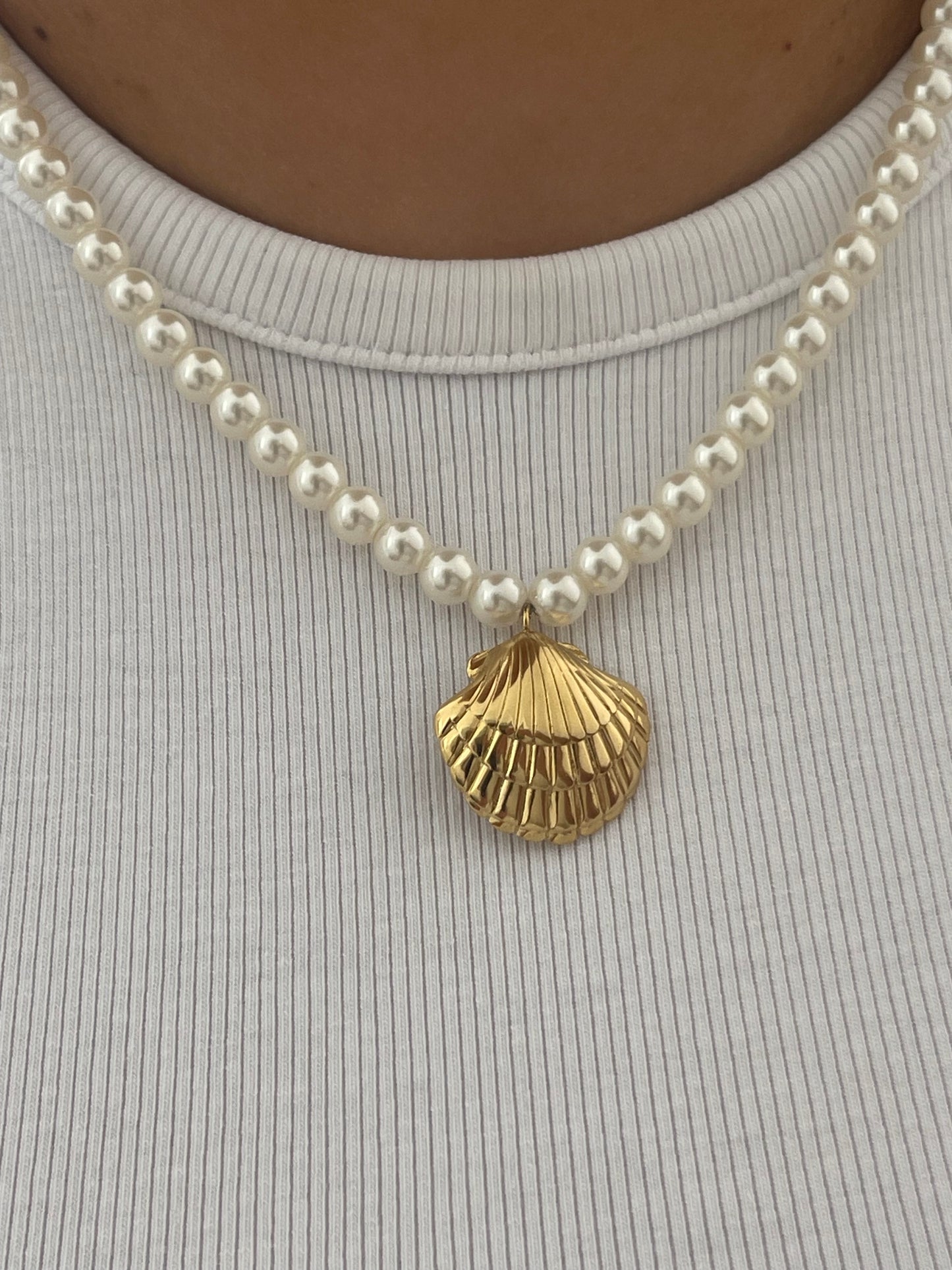 Collier GOLDEN SHELL