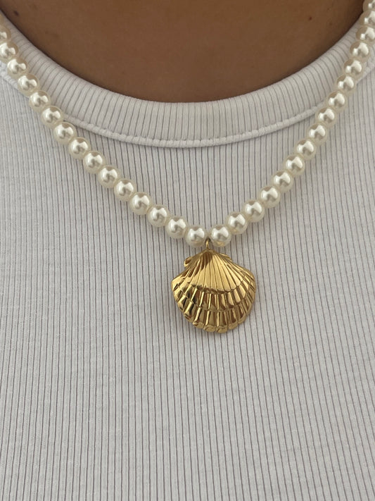 Collier GOLDEN SHELL