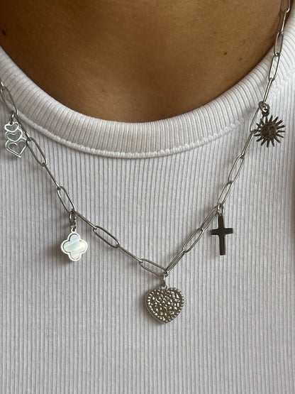 Collier SILVER HEART